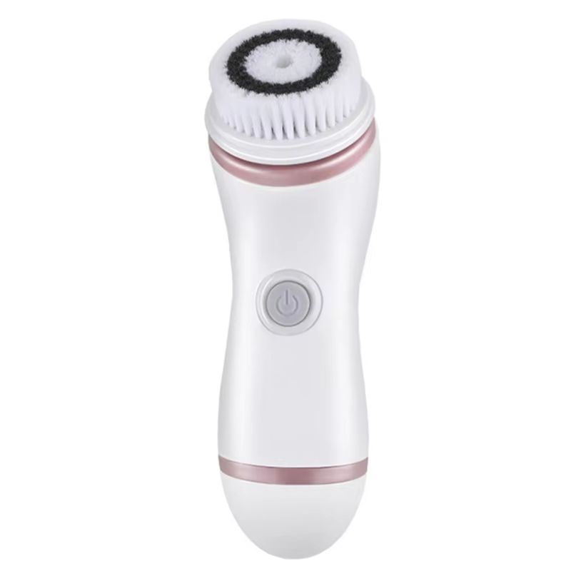 Electric Face Cleanser Brush - فرشاة تنظيف الوجه الكهربائية من BAAM-Silicone،