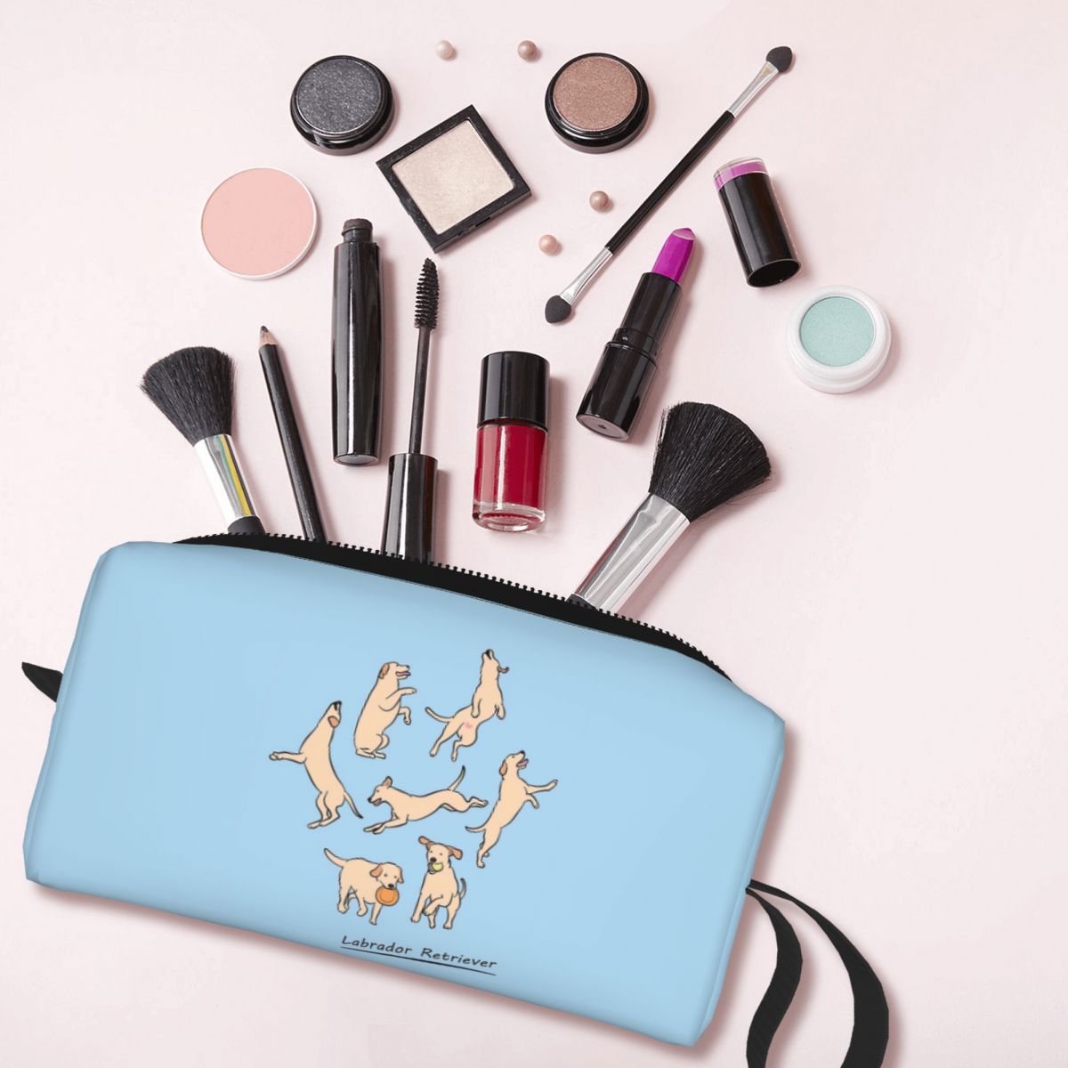 Beauty Lab Makeup - حقيبة مكياج لاب ريتريفر باللون الأصفر