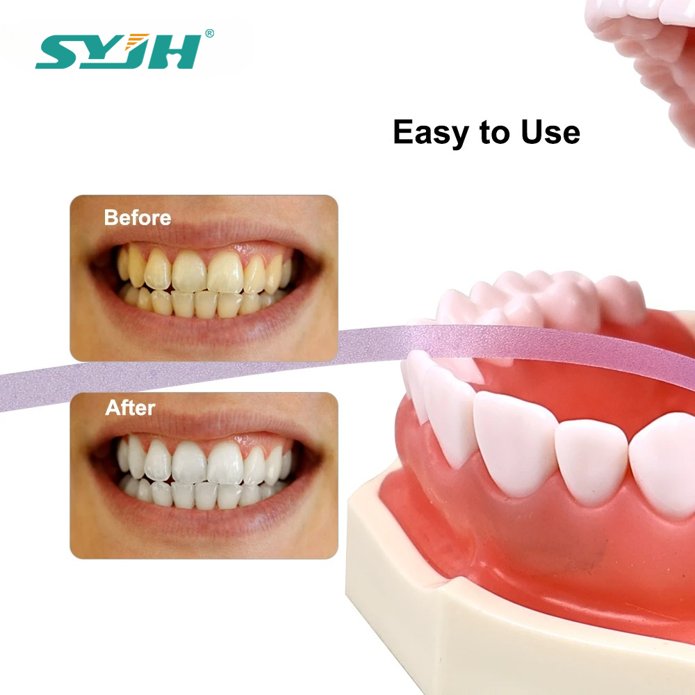 لفافة شريط تلميع الأسنان، طقم  - مراجعة Teeth Whitening Strips وسعره