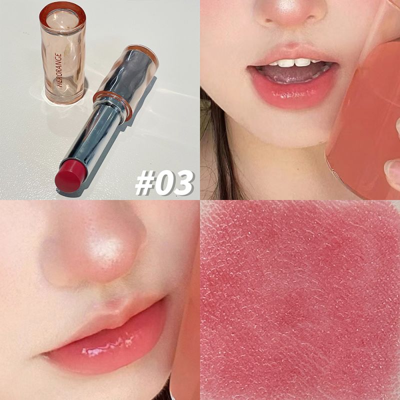 HERORANGE رقيق وجميل، أحمر شفا - مراجعة Beauty Makeup Website وسعره