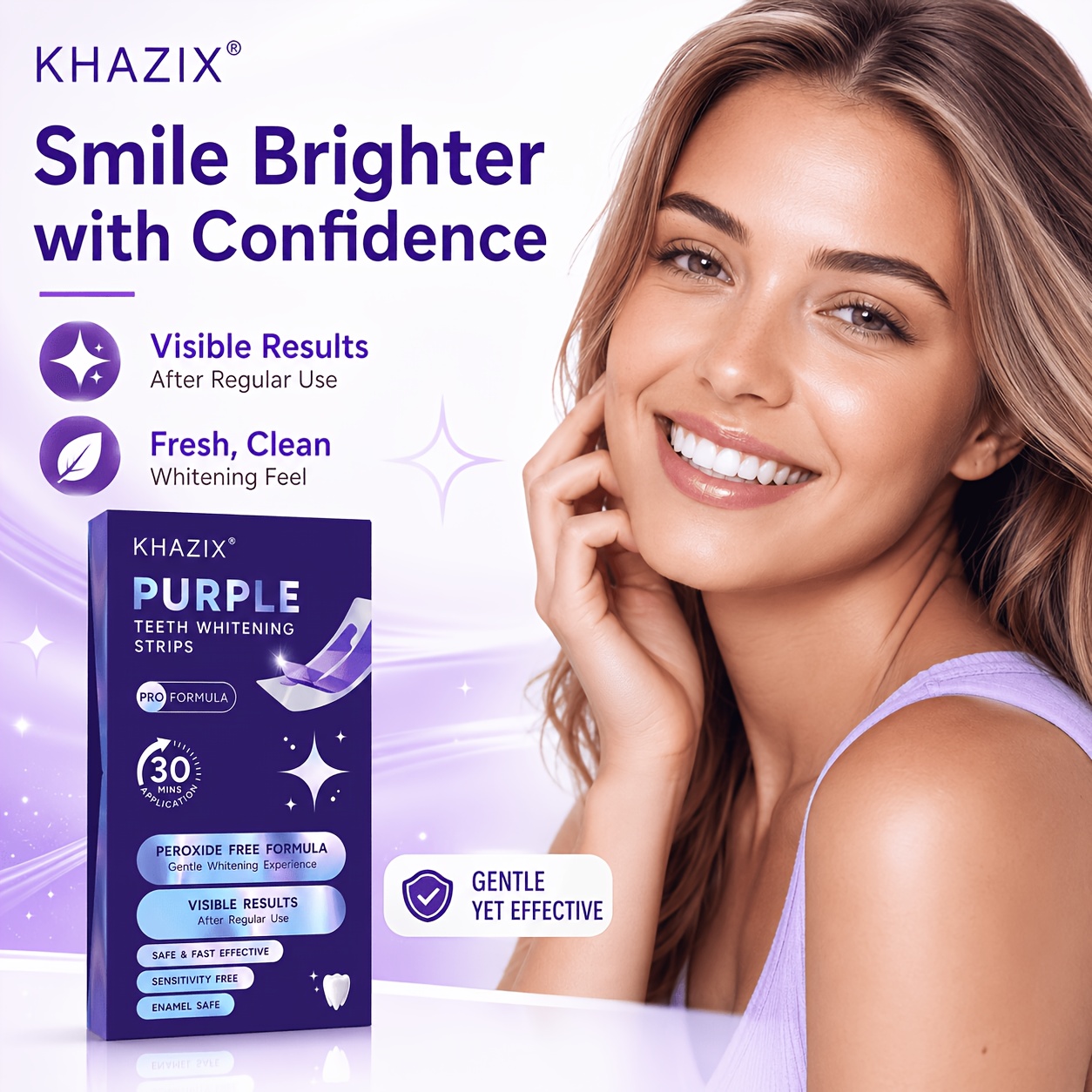 1/10 أزواج من شرائط تبييض الأس - مراجعة Teeth Whitening Strips وسعره