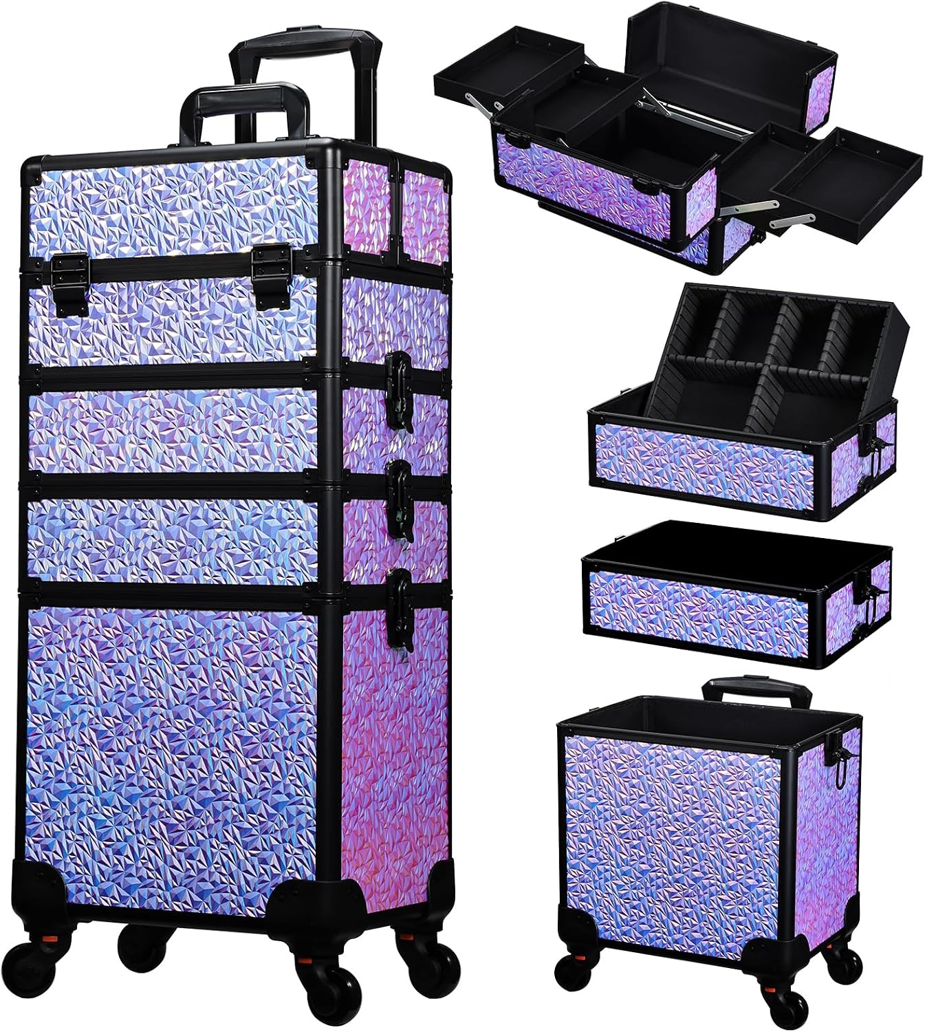 حقيبة مكياج متحركة، عربة تخزين - مراجعة Makeup Organizer وسعره