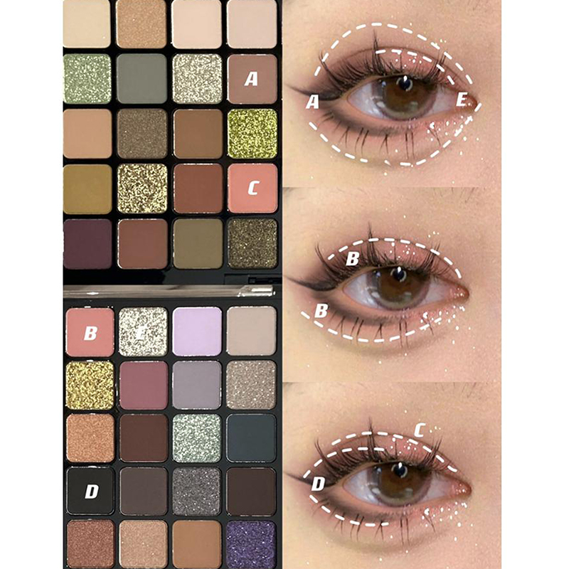 بودرة أحمر خدود بـ 4 ألوان مطف - مراجعة Beauty Makeup Gift Sets وسعره