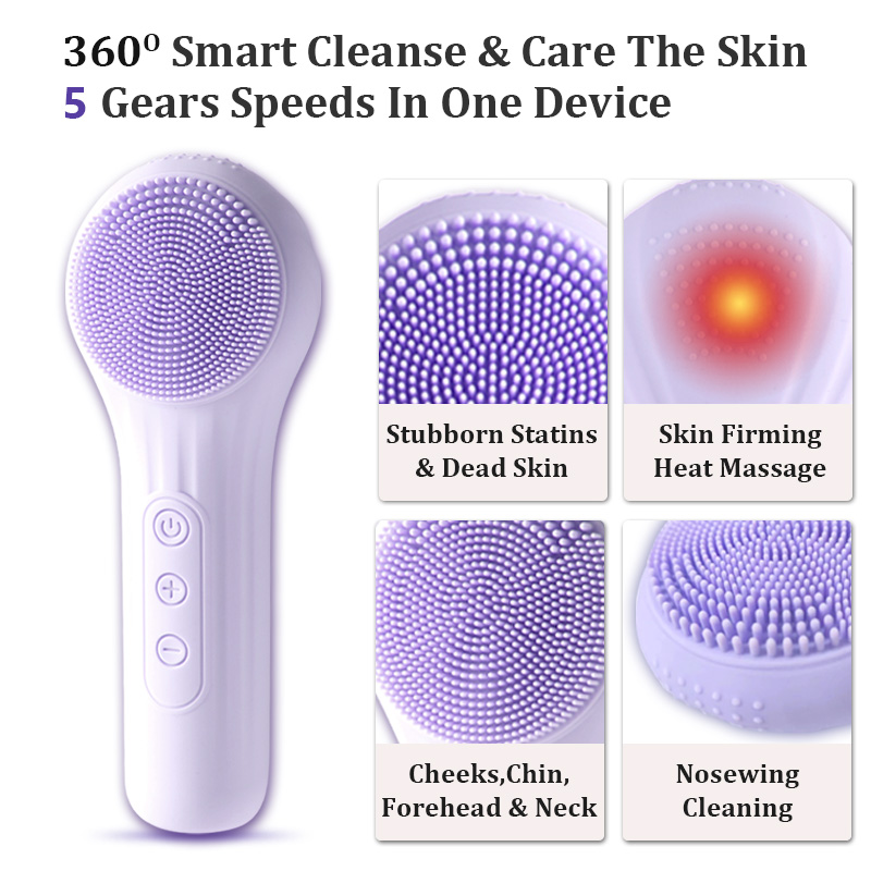 فرشاة تنظيف الوجه الكهربائية ا - مراجعة Electric Face Cleanser Brush وسعره